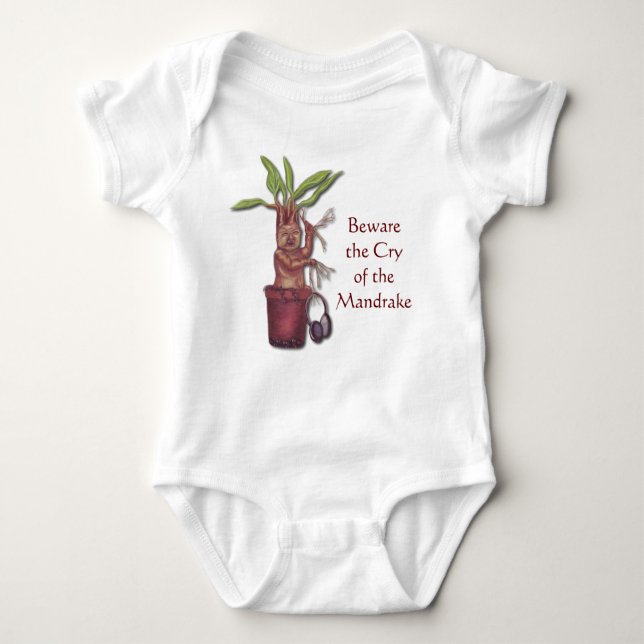 Body Para Bebê Mandrake Baby Bodysuit (Frente)