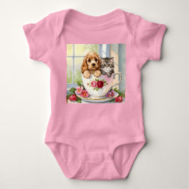 Body Para Bebê Manhã Chá