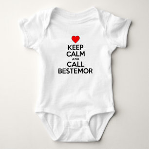 Body Para Bebê Manter o Bestemor de Chamadas Calmo