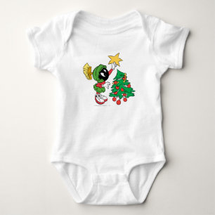 Body Para Bebê MARVIN THE MARTIAN™ posta estrela na árvore