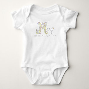 Body Para Bebê Mary filhas Meu nome e significado de roupas perso