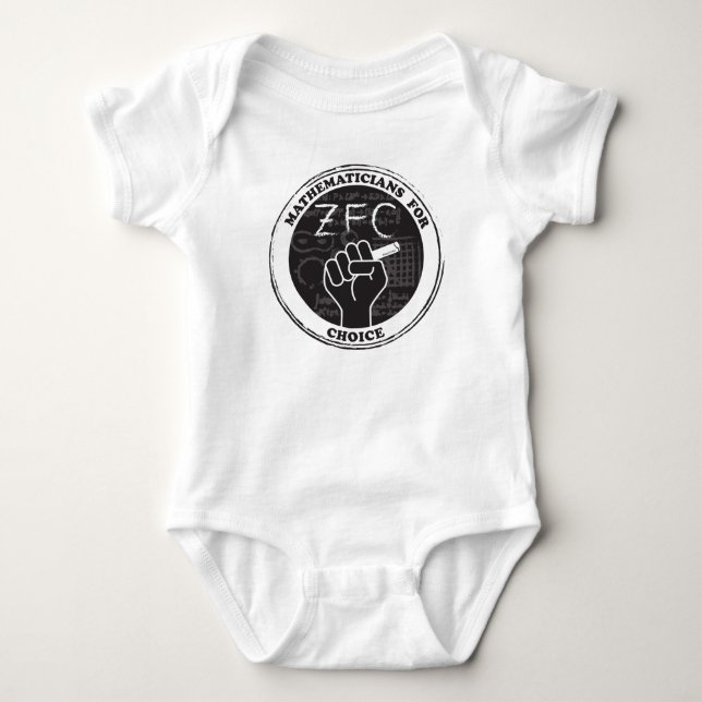 Body Para Bebê Matemáticos para a escolha Bebê monobloco (Frente)