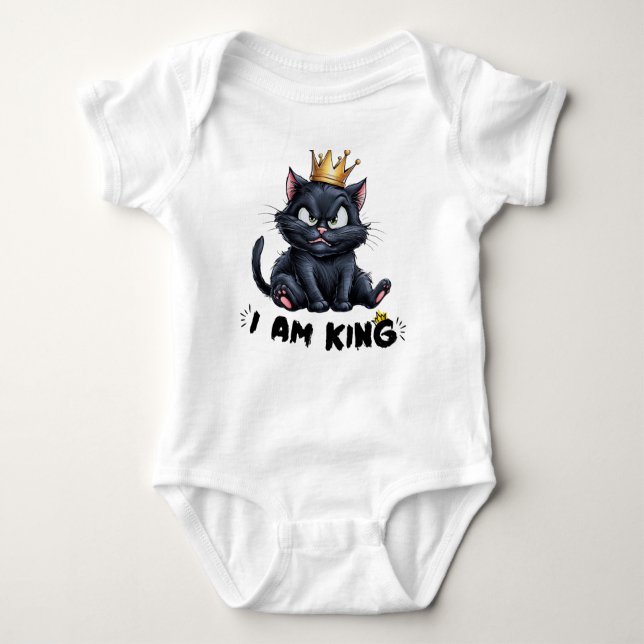 Body Para Bebê Mau Cat Kingdom! (Frente)