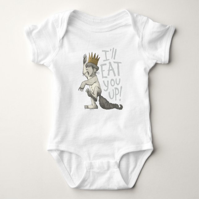 Body Para Bebê Max | Eu vou te comer! (Frente)