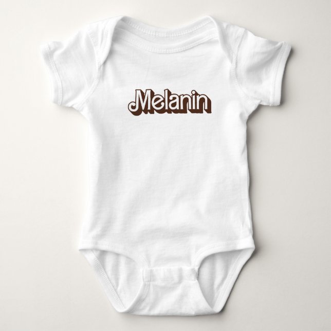 Body Para Bebê Melanina (Frente)