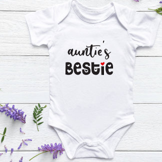 Body Para Bebê Melhor amiga da tia