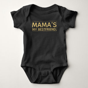 Body Para Bebê Melhor amigo do Meu do Mama
