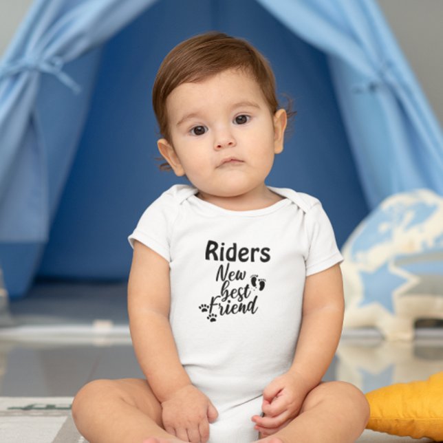 Body Para Bebê Melhor amigo personalizado para animais de estimaç (Criador carregado)