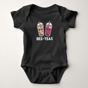 Body Para Bebê Melhor Chás - Bolha Tea Kawaii Boba Tea Love