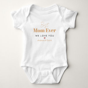 Body Para Bebê Melhor mãe de sempre