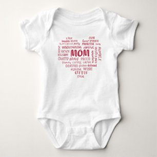 Body Para Bebê Melhores qualidades-mãe e características-mãe Invi