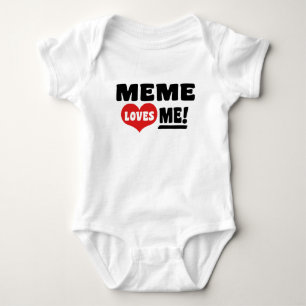 Body Para Bebê Meme ama-me