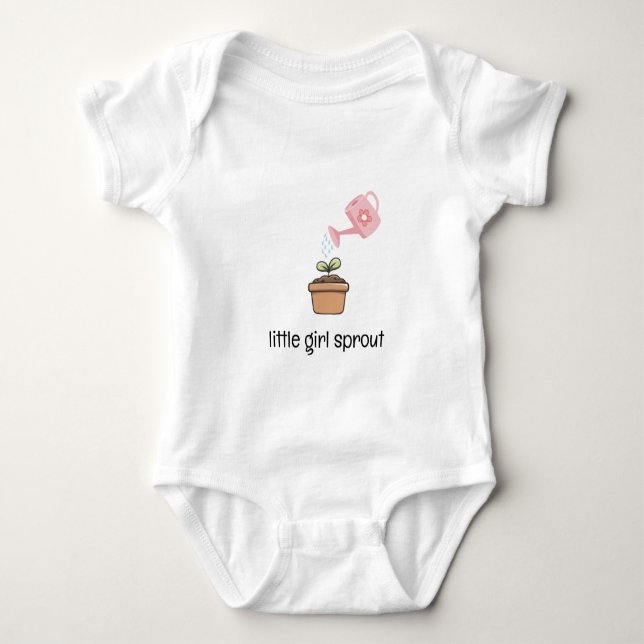 Body Para Bebê Menina Broto (Frente)