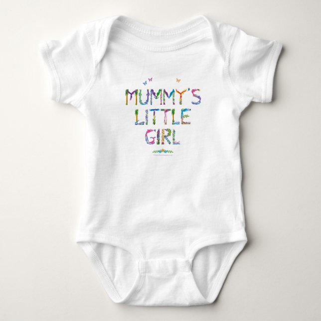 Body Para Bebê Menina da mamãe - Roupa para bebê (Frente)