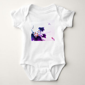 BODY PARA BEBÊ MENINAS BEBÊS BABY BODYSUIT DRAGON FLORES DE VOO M