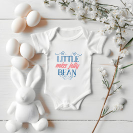 Body Para Bebê Menininha da Miss Jelly Bean