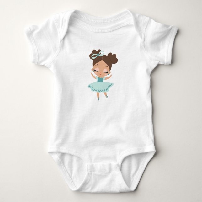 Body Para Bebê Menininha, mulher branca (Frente)