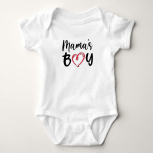 Body Para Bebê Menino da mamãe