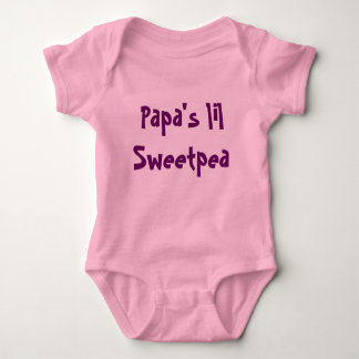 Body Para Bebê Mentira de papai Sweetpea