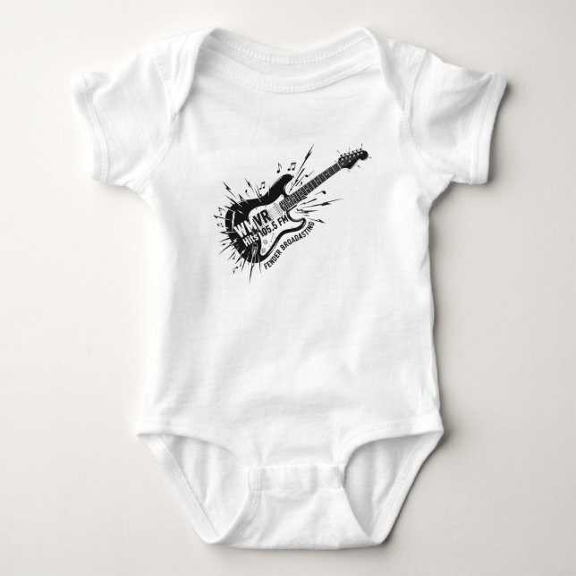 Body Para Bebê Mercadoria Hits (Frente)