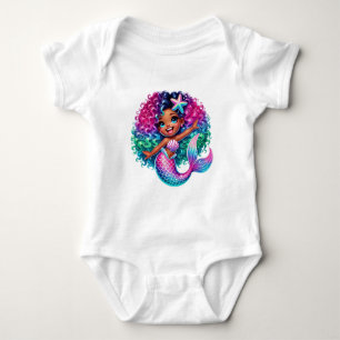 Body Para Bebê Mermaid Girl