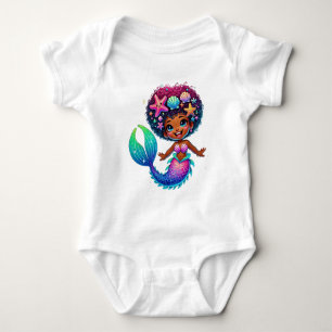 Body Para Bebê Mermaid Girl