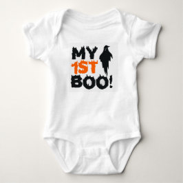 Body Para Bebê Meu 1º Boo Halloween