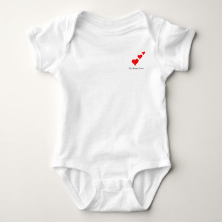 Body Para Bebê Meu Amor Bebê