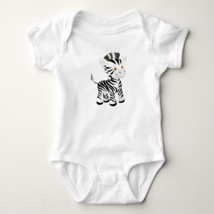 Body Para Bebê Meu Bebê Zebra