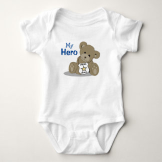 Body Para Bebê Meu Bodysuit do agente da polícia do herói