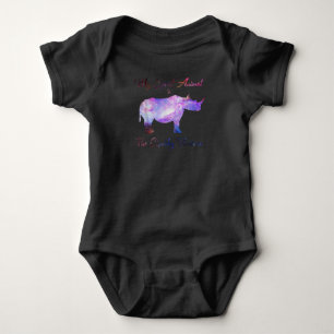Body Para Bebê Meu Espírito Animal O Chubby Unicórnio Adorável