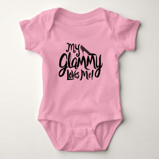 Body Para Bebê Meu Glammy ama-me roupa do bebê