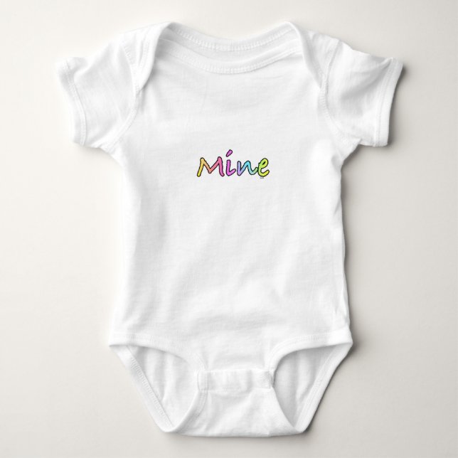 Body Para Bebê Meu Logotipo  (Frente)