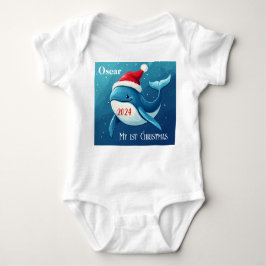 Body Para Bebê Meu Natal De 1rua, Presente De Bebê Personalizado 