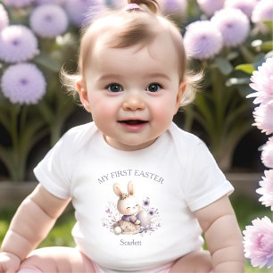 Body Para Bebê Meu Nome Personalizado Da Primeira Rapariga Da Pás