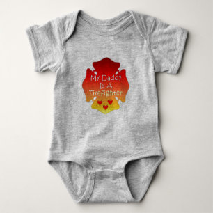 Body Para Bebê Meu Pai É Um Bombeiro