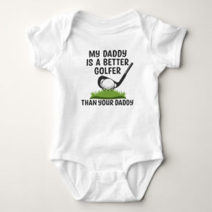 Body Para Bebê Meu Papai É Um Golfista Melhor Que Seu Papai