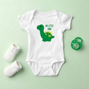 Body Para Bebê Meu Pequeno Dino Fofo