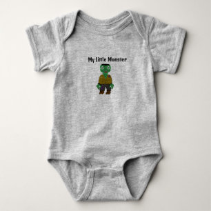 Body Para Bebê meu pequeno monstro (Frankenstein)