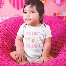 Meu Primeiro Aniversário da Garota Ocidental Rodeo