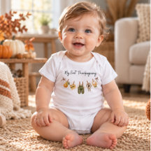 Meu Primeiro Bebê de Ação de Graças