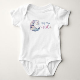 Body Para Bebê ⭐ Meu Primeiro Bebê Eid Romper - Bonito E Confortá
