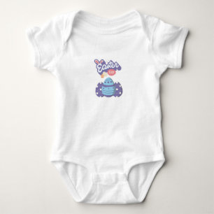 Body Para Bebê Meu primeiro biquinho Páscoa - Ovo Adorável