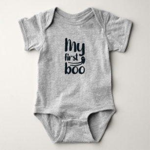 Body Para Bebê Meu Primeiro Bodysuit para Bebê Boo - Fofo