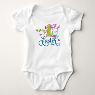 Body Para Bebê Meu Primeiro Conjunto de Páscoa para Bebê