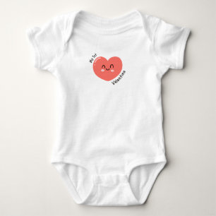 Body Para Bebê Meu Primeiro Dia dos Namorados 2026