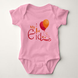 Body Para Bebê Meu primeiro Eid