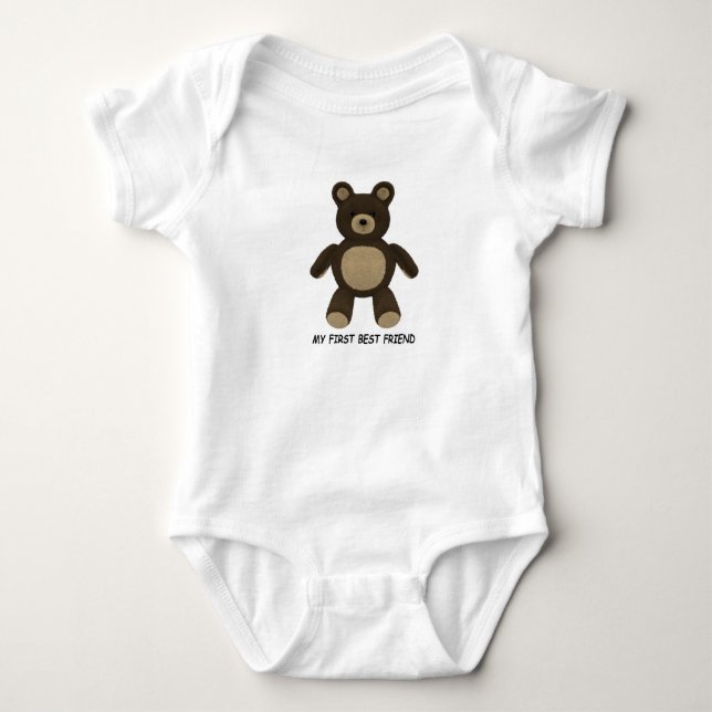 BODY PARA BEBÊ MEU PRIMEIRO MELHOR AMIGO (Frente)