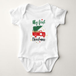 Body Para Bebê Meu Primeiro Natal