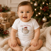 Meu Primeiro Natal Papai Noel – Personalizado 